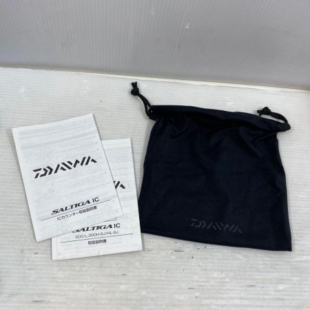  DAIWA ダイワ ベイトリール  21ソルティガIC 300HL-SJ  箱付 034732