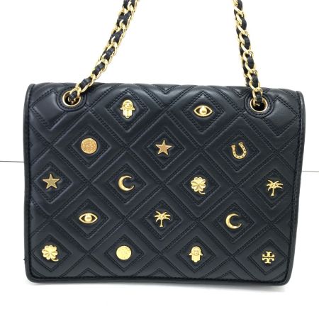  TORY BURCH トリーバーチ ショルダーバッグ フレミングコレクション ブラック