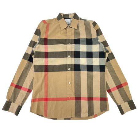  BURBERRY バーバリー 長袖シャツ Sサイズ チェック 8010213 ベージュ