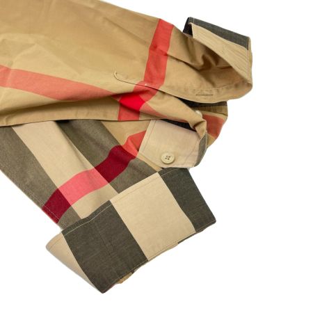  BURBERRY バーバリー 長袖シャツ Sサイズ チェック 8010213 ベージュ