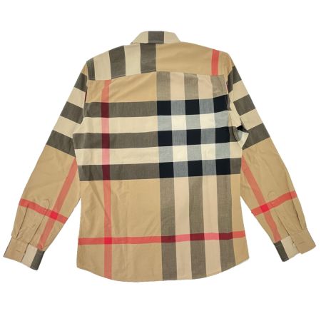  BURBERRY バーバリー 長袖シャツ Sサイズ チェック 8010213 ベージュ