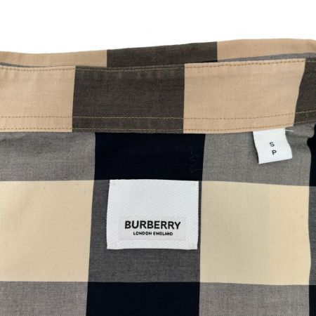  BURBERRY バーバリー 長袖シャツ Sサイズ チェック 8010213 ベージュ