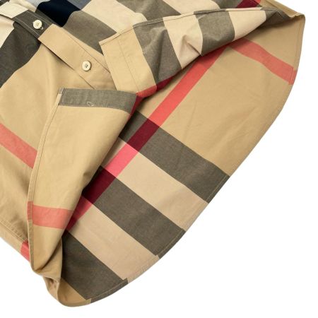  BURBERRY バーバリー 長袖シャツ Sサイズ チェック 8010213 ベージュ