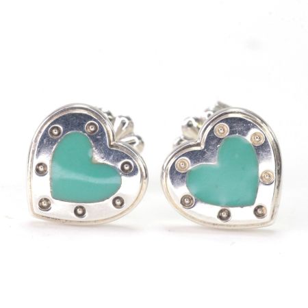  Tiffany & Co. ティファニー ピアス リターントゥティファニーブルーハートピアス
