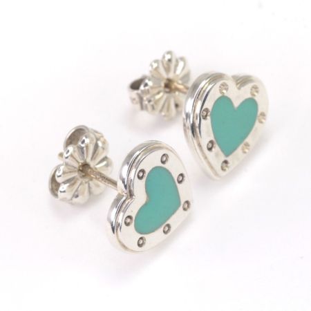  Tiffany & Co. ティファニー ピアス リターントゥティファニーブルーハートピアス