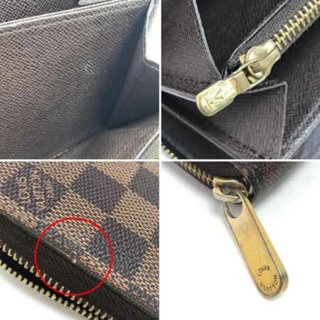  LOUIS VUITTON ルイヴィトン 長財布 ダミエ ジッピー・ウォレット N41661