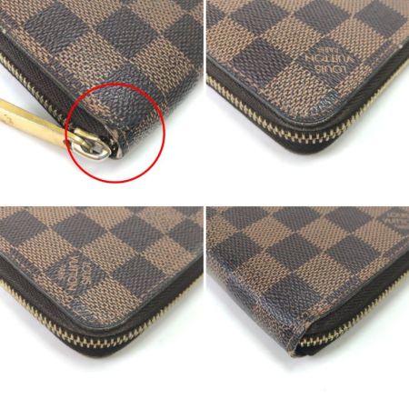  LOUIS VUITTON ルイヴィトン 長財布 ダミエ ジッピー・ウォレット N41661