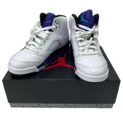 NIKE ナイキ AIR JORDAN エアジョーダン 25.5cm HQ7978-100 ホワイト×パープル Aランク