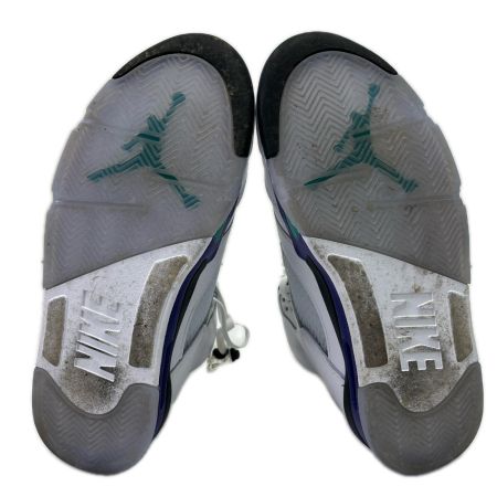 NIKE ナイキ AIR JORDAN エアジョーダン 25.5cm HQ7978-100 ホワイト×パープル