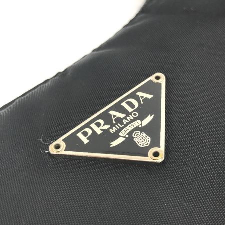 PRADA プラダ ハンドバッグ ナイロン表面テカリ有 MV515 ブラック