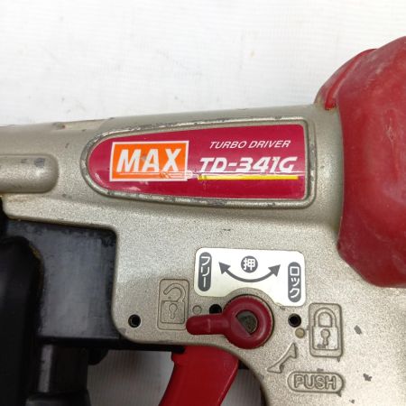 MAX マックス 常圧ねじ打ち機 TD-341G レッド