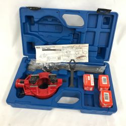 $$ REX レッキス レード型パイプねじ切り器 ケース付 2R レッド Bランク