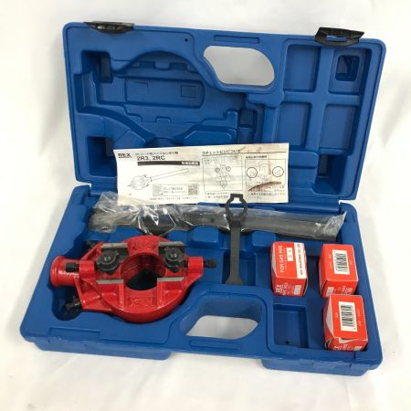  REX レッキス レード型パイプねじ切り器 ケース付 2R レッド
