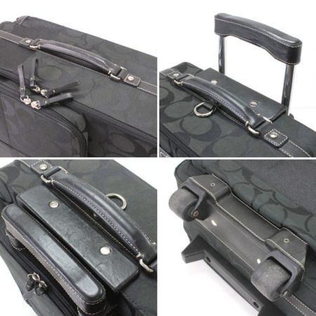  COACH コーチ スーツケース キャリーバッグ F77180 ブラック