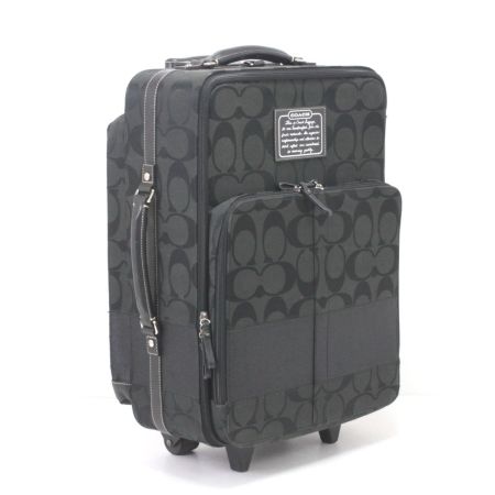  COACH コーチ スーツケース キャリーバッグ F77180 ブラック