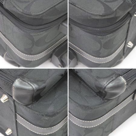  COACH コーチ スーツケース キャリーバッグ F77180 ブラック