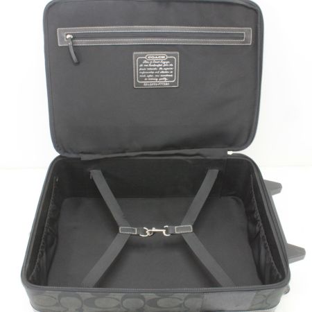  COACH コーチ スーツケース キャリーバッグ F77180 ブラック