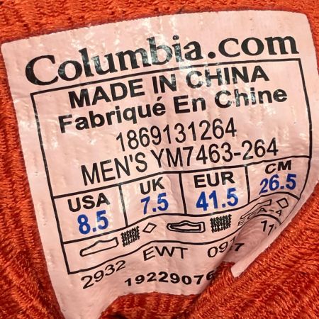 Columbia コロンビア トレッキングブーツ 26.5cm YM7463 ベージュ