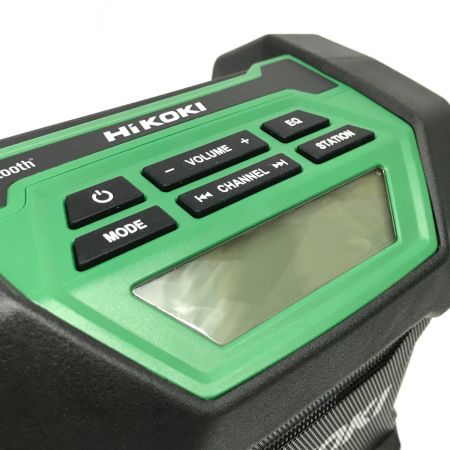  HiKOKI ハイコーキ コードレスラジオ UR18DA グリーン