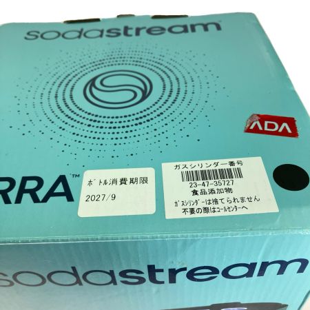  E-TERRA イーテラ ソーダストリーム スターターキット ブラック  SSM1099