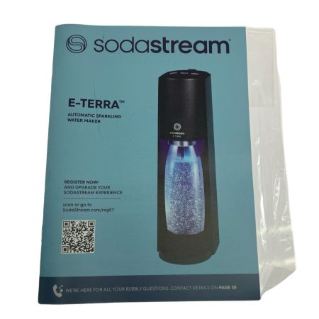 E-TERRA イーテラ ソーダストリーム スターターキット ブラック  SSM1099
