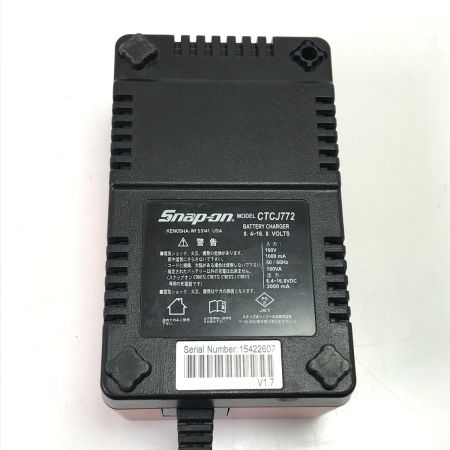  Snap-on スナップオン インパクトドライバ  動作未確認 CTSJ761 レッド