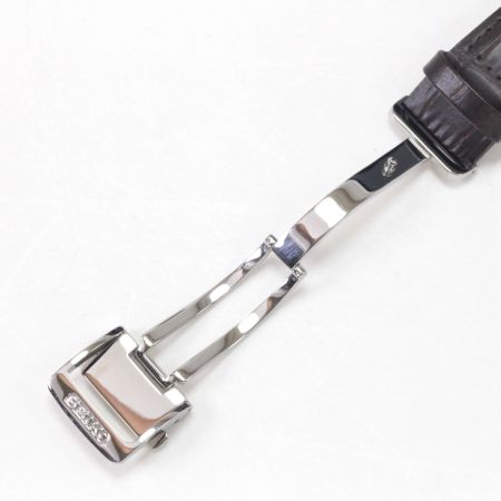  SEIKO セイコー クロノグラフ メンズクォーツ 本体のみ レザー グリーン デイト 稼動品 8T63-00D0