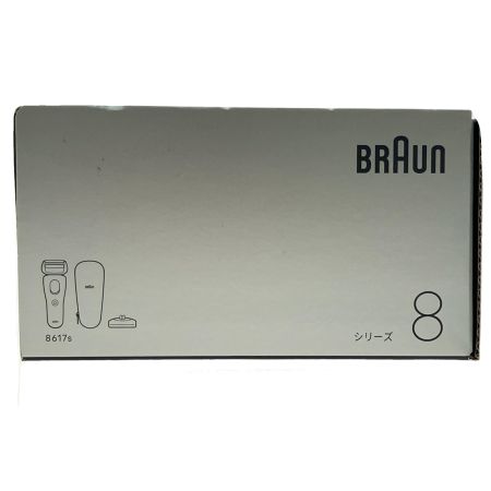  BRAUN ブラウン 電気シェーバー シリーズ8 シリーズ8  8617S