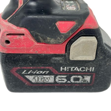  HITACHI 日立 インパクトドライバ バッテリー付 WH18DDL レッド