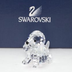 $$ SWAROVSKI スワロフスキー 置物 おすわりビーグル Bランク