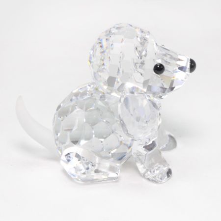  SWAROVSKI スワロフスキー 置物 おすわりビーグル