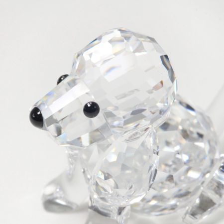  SWAROVSKI スワロフスキー 置物 おすわりビーグル