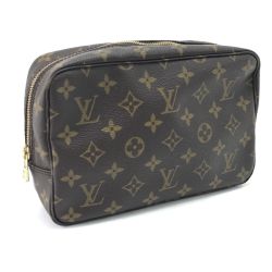 $$ LOUIS VUITTON ルイヴィトン コスメポーチ モノグラム トゥルーストワレット23 M47524 Bランク