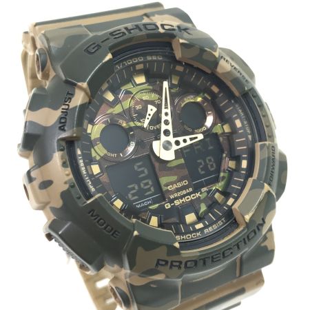  CASIO カシオ メンズクォーツ G-SHOCK 本体のみ ラバー GA-100CM