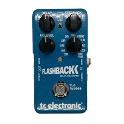 $$ tc elecronic ギターエフェクターFLASHBACK DELAYANDLOOPER IN MONO接触不良アリ Cランク