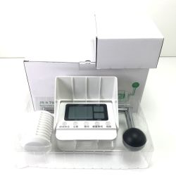 $$  黒球付マルチ熱中症計 CY26 ホワイト Sランク