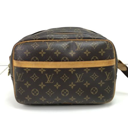  LOUIS VUITTON ルイヴィトン ショルダーバッグ モノグラム リポーターPM 根元破れ有 M45254