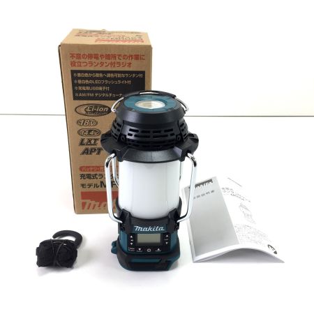  MAKITA マキタ 充電式ランタン付ラジオ MR054 スカイブルー