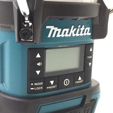  MAKITA マキタ 充電式ランタン付ラジオ MR054 スカイブルー