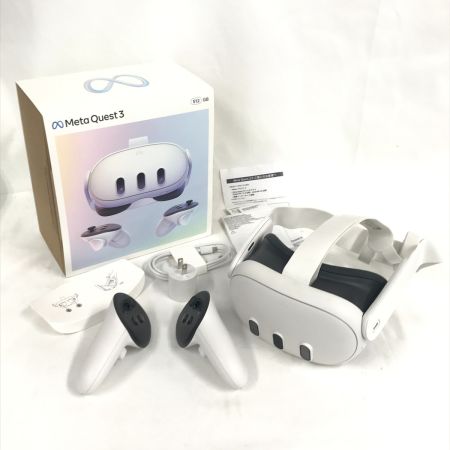   Meta Quest3 512GB 単三電池2本・手首ストラップ2本欠品 汚れ有