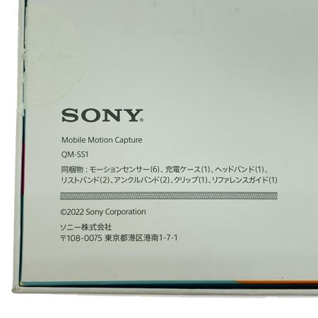  SONY ソニー mocopi モコピ モバイルモーションピクチャー QM-SS1
