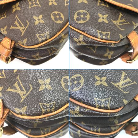  LOUIS VUITTON ルイヴィトン ショルダーバッグ モノグラム ソミュール30 内側カビ有 M42256 ブラウン