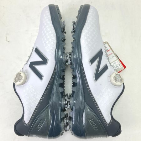  NEW BALANCE ニュー・バランス ゴルフシューズ 27.5cm MG1000WN ホワイト