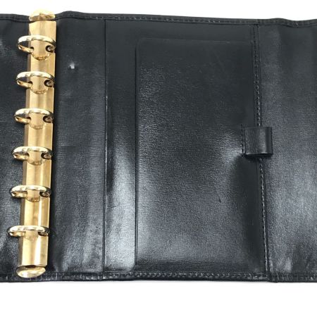  GUCCI グッチ 手帳カバー インターロッキング ブラック