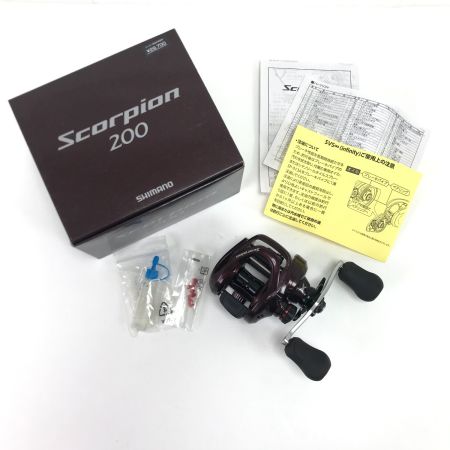  SHIMANO シマノ ベイトリール 14 スコーピオン 200 箱付 03223