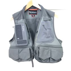 $$ SIMMS フィッシングベスト フリーストーンベスト US-S JP-M グレー Bランク
