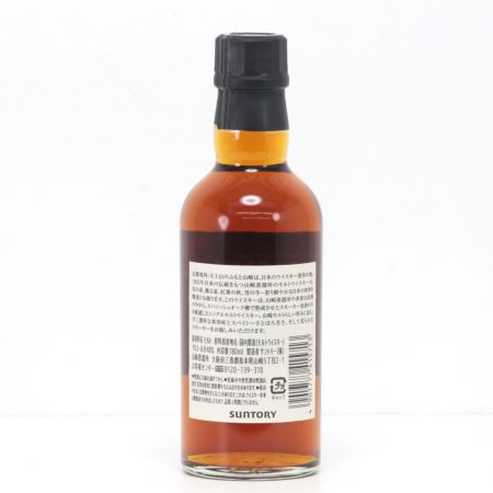【北海道内限定発送】 SUNTORY サントリー  山崎蒸溜所限定 DISTILLERY EXCLUSIVE スパニッシュオークピーテッドモルト 180ml 48度 箱付 未開栓