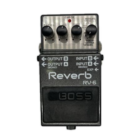  BOSS ボス エフェクター リバーブ キズ有 RV-6