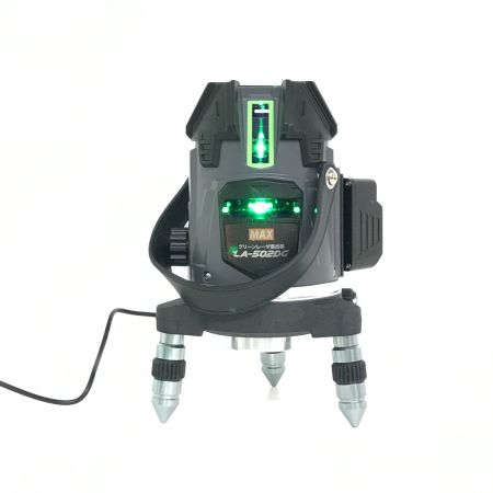  MAX マックス レーザー墨出し器 ケース付 グリーンレーザー LA-502DG