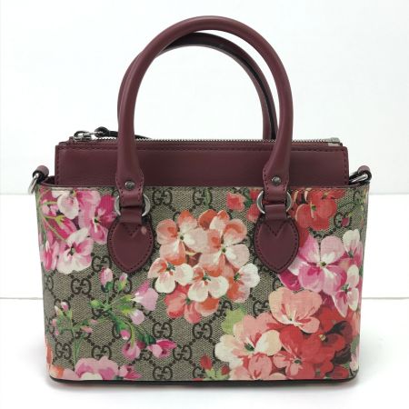  GUCCI グッチ 2WAYショルダーバッグ 453177 ピンク×ベージュ